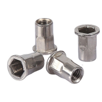 Hexagon Body Open End Blind Rivet Nuts