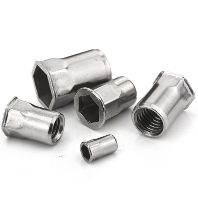 Reduced Head Hex Rivet Nuts