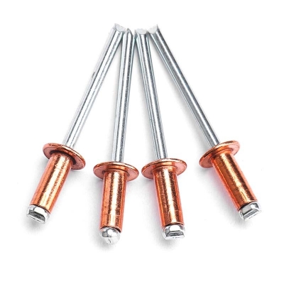 Copper Open End Blind Rivets