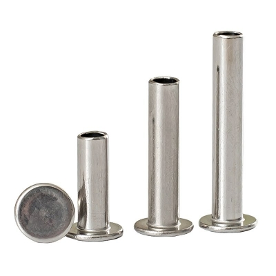 Flat Round Head Semi Tubular Rivets